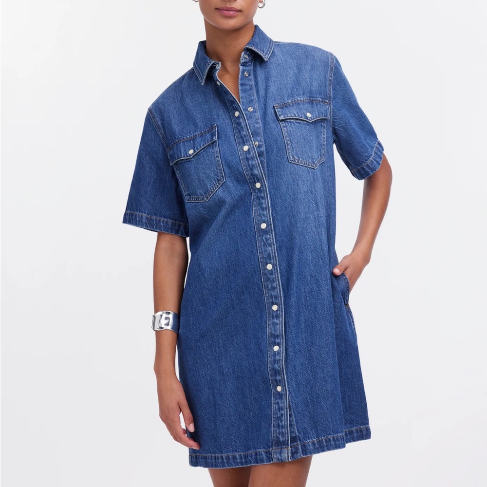 Madewell Denim Mini Dress